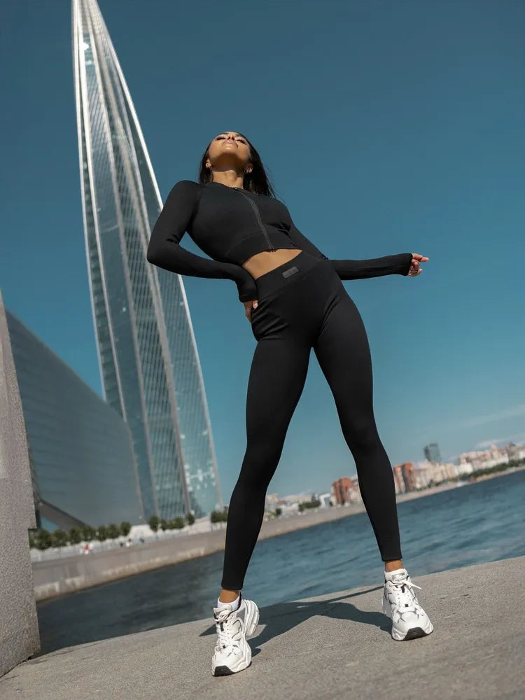 Workout Top Angel Black
