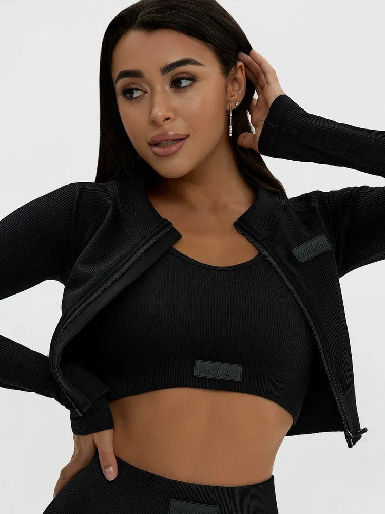 Workout Top Angel Black