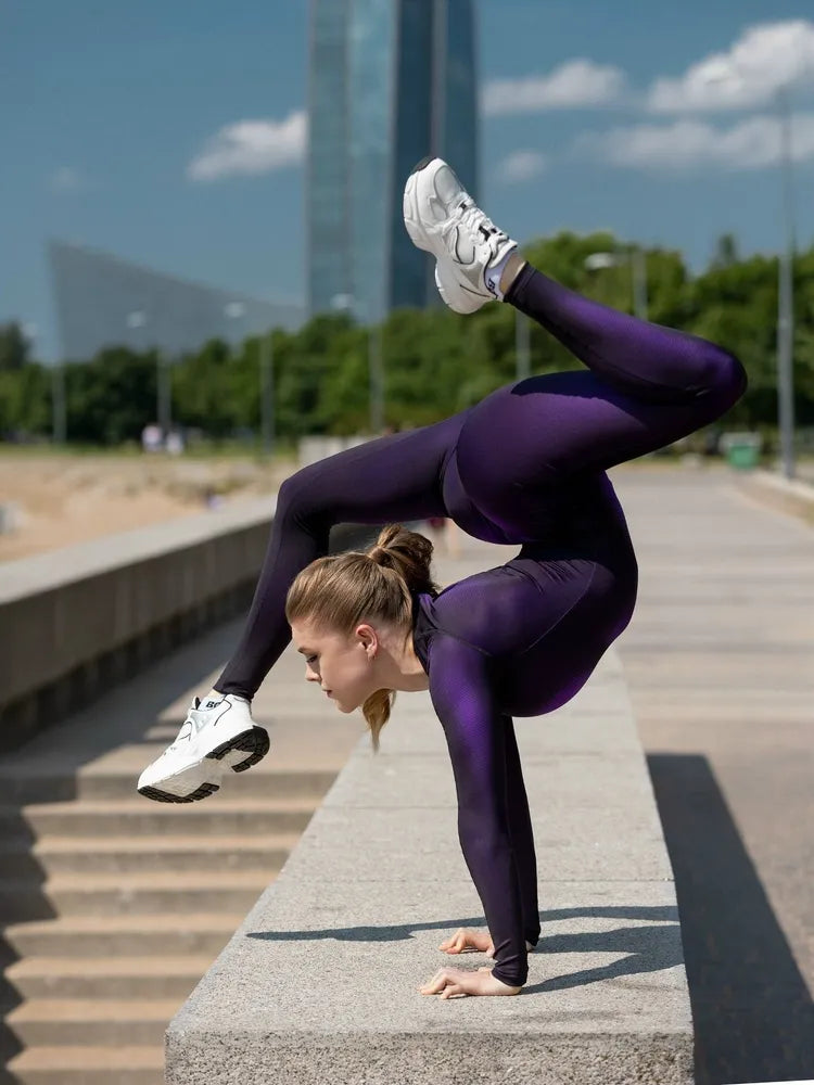 Jumpsuit Catsuit Naked Violet