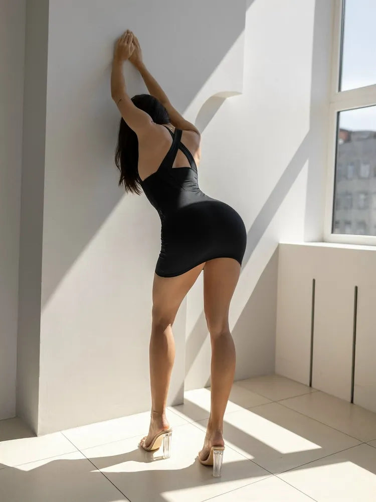 Dress Corset Dress "Black"