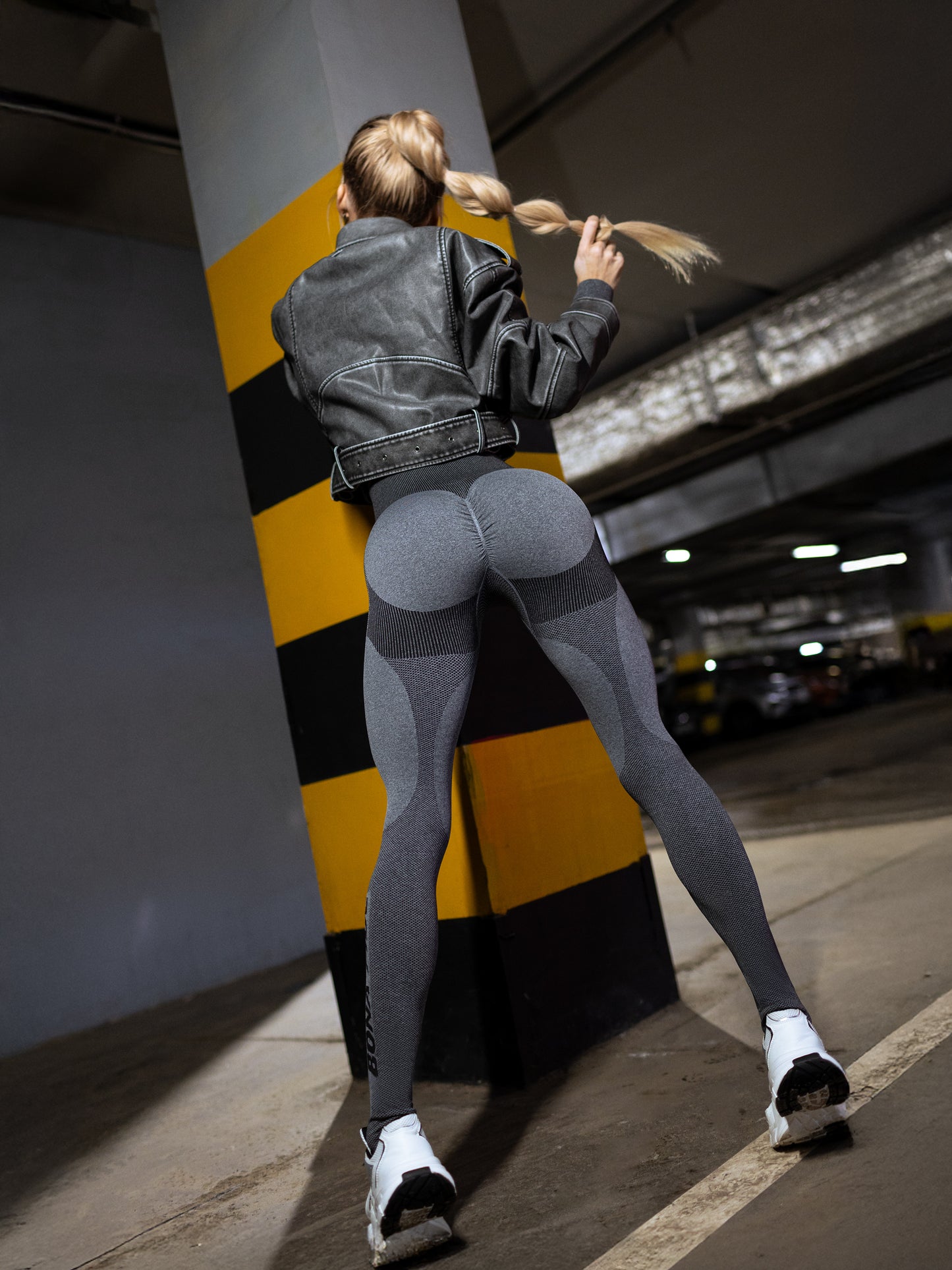 Leggings Seamless Majestic Gray