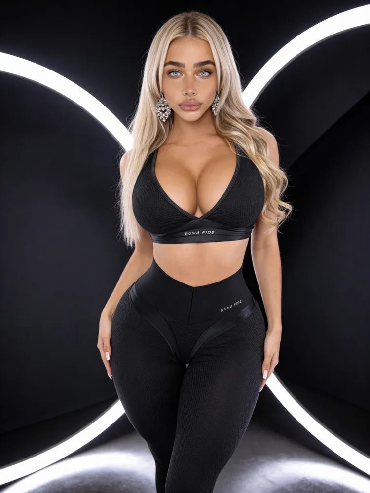 Bra Sport Escort Top Black - Bona Fide