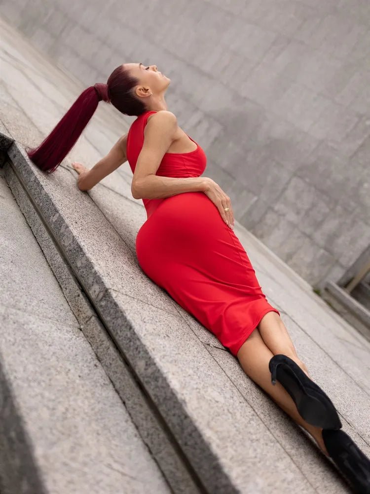 Dress Miami long Red - Bona Fide