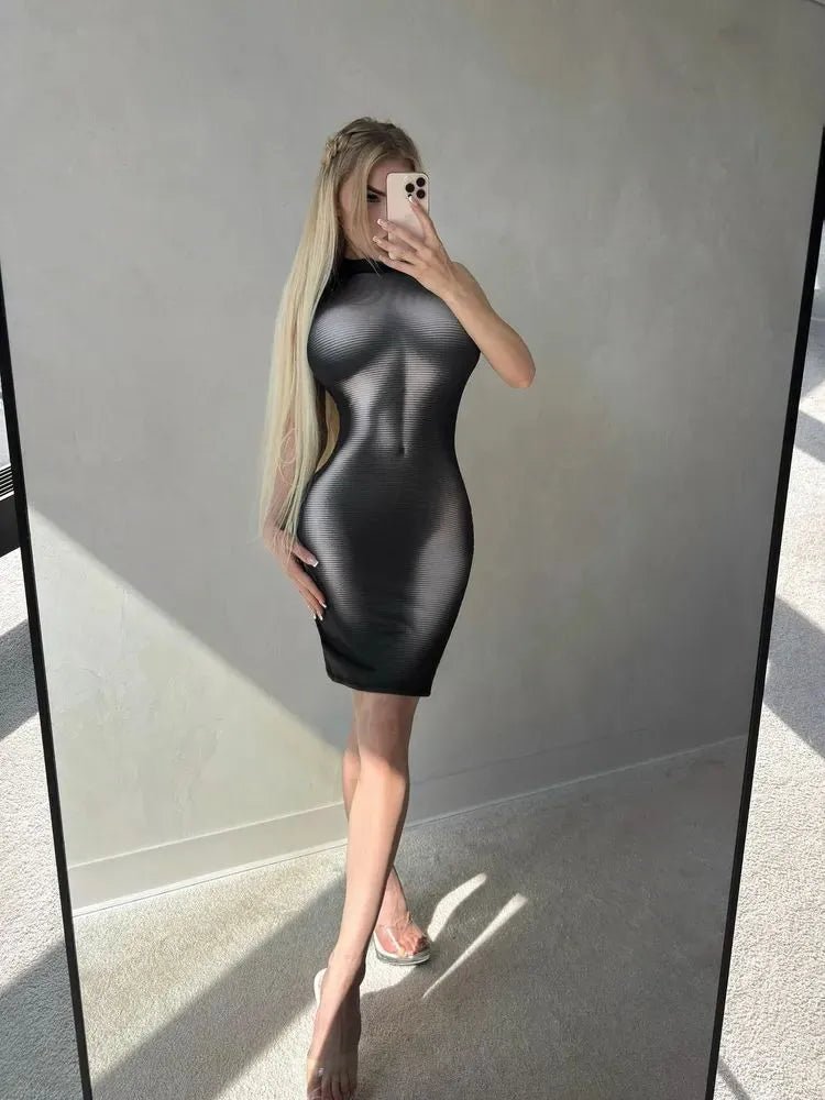 Dress Mini Naked Grey - Bona Fide