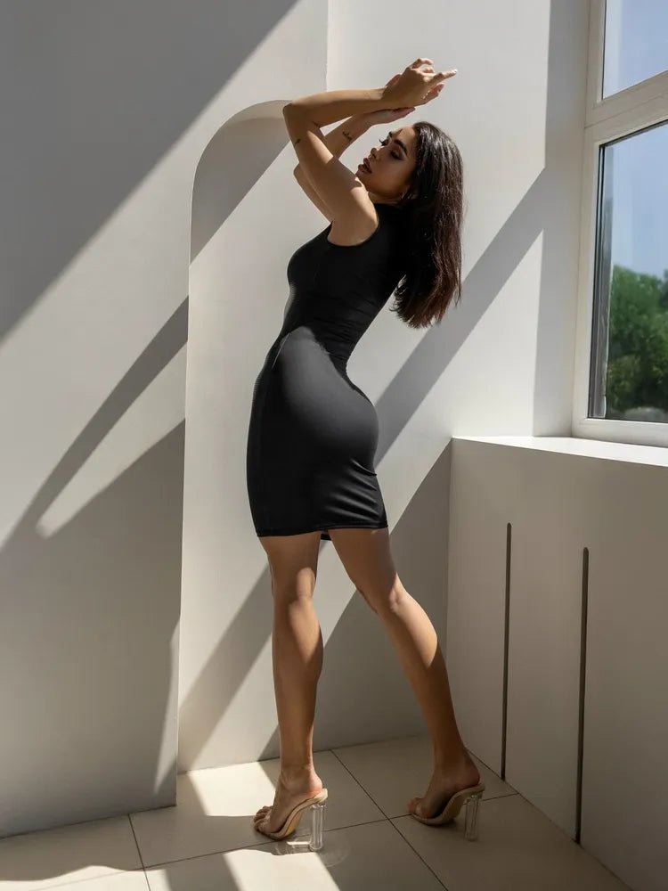 Dress Mini Naked Grey - Bona Fide