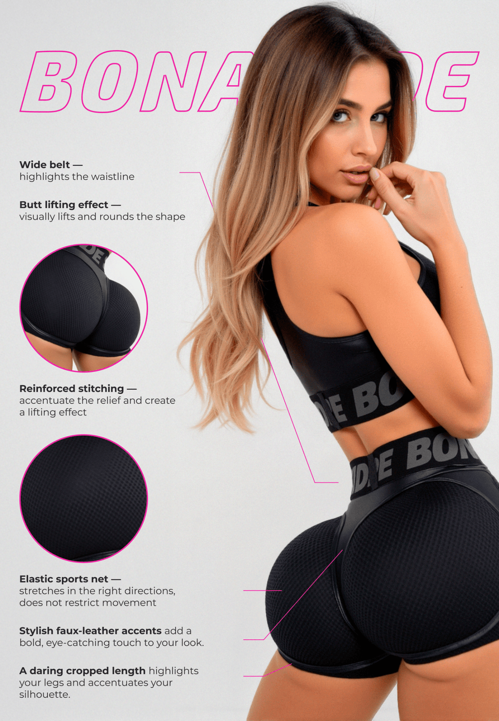 Extra Sex Shorts Black Skin - Bona Fide