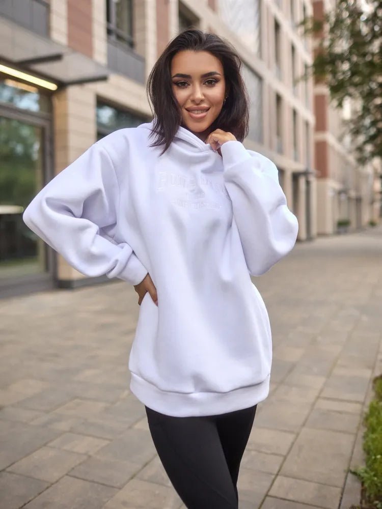 Hoody Bona Hoody White - Bona Fide