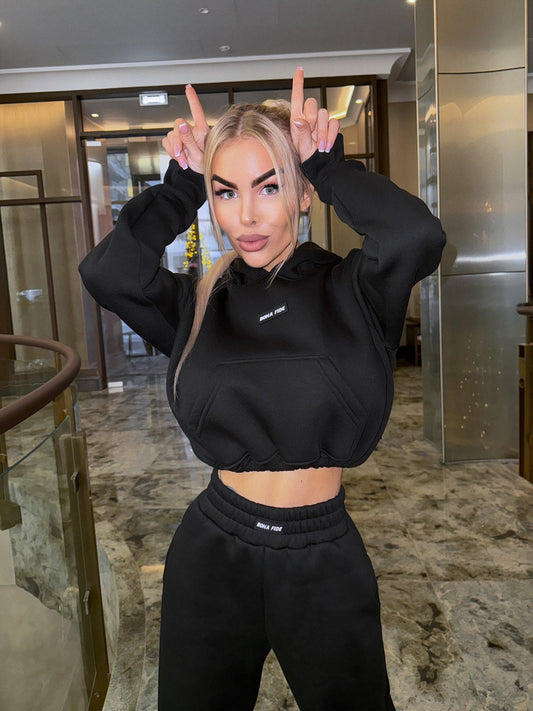 Hoody Prime Hoodie Black - Bona Fide
