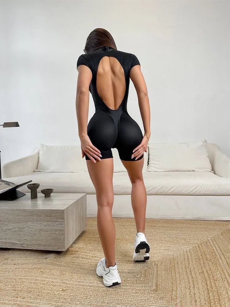 Jumpsuit Extra Sexy Back Black - Bona Fide