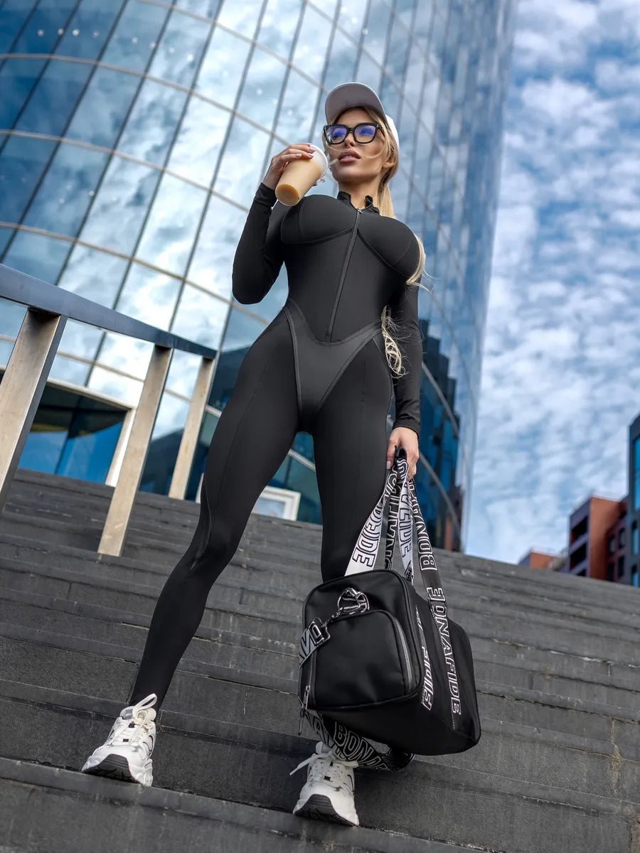 Jumpsuit Ideal Suit Black - Bona Fide