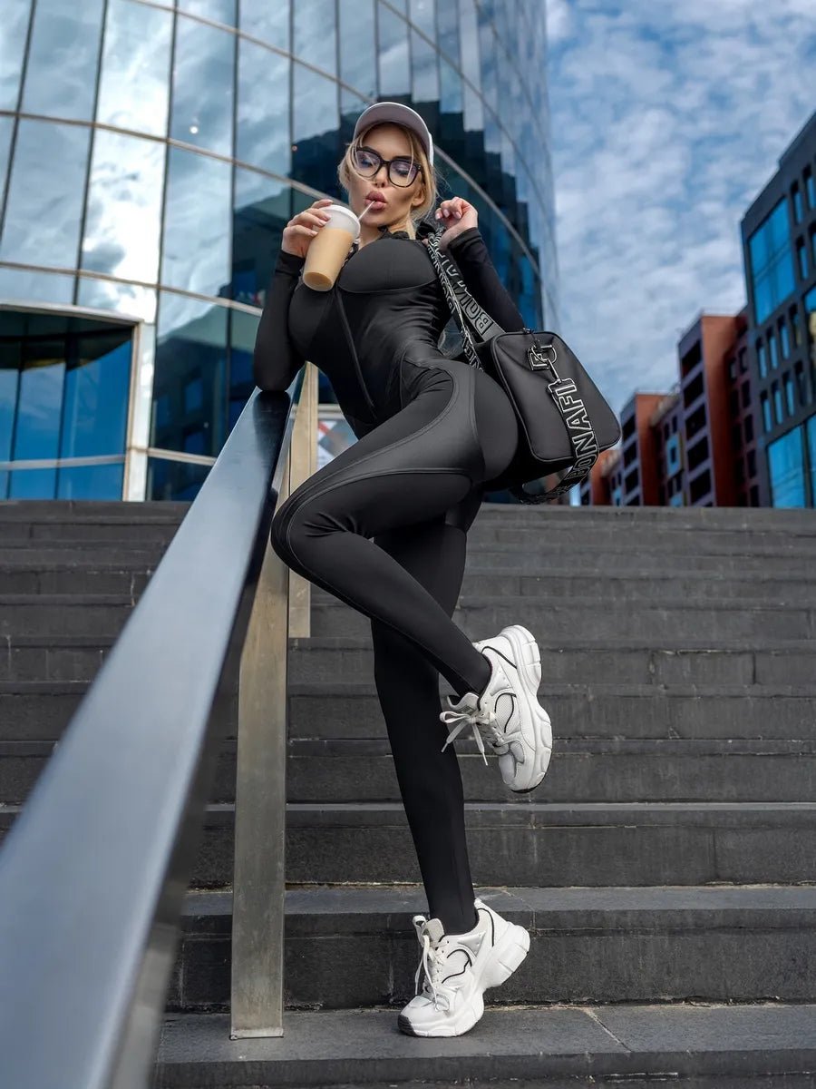 Jumpsuit Ideal Suit Black - Bona Fide