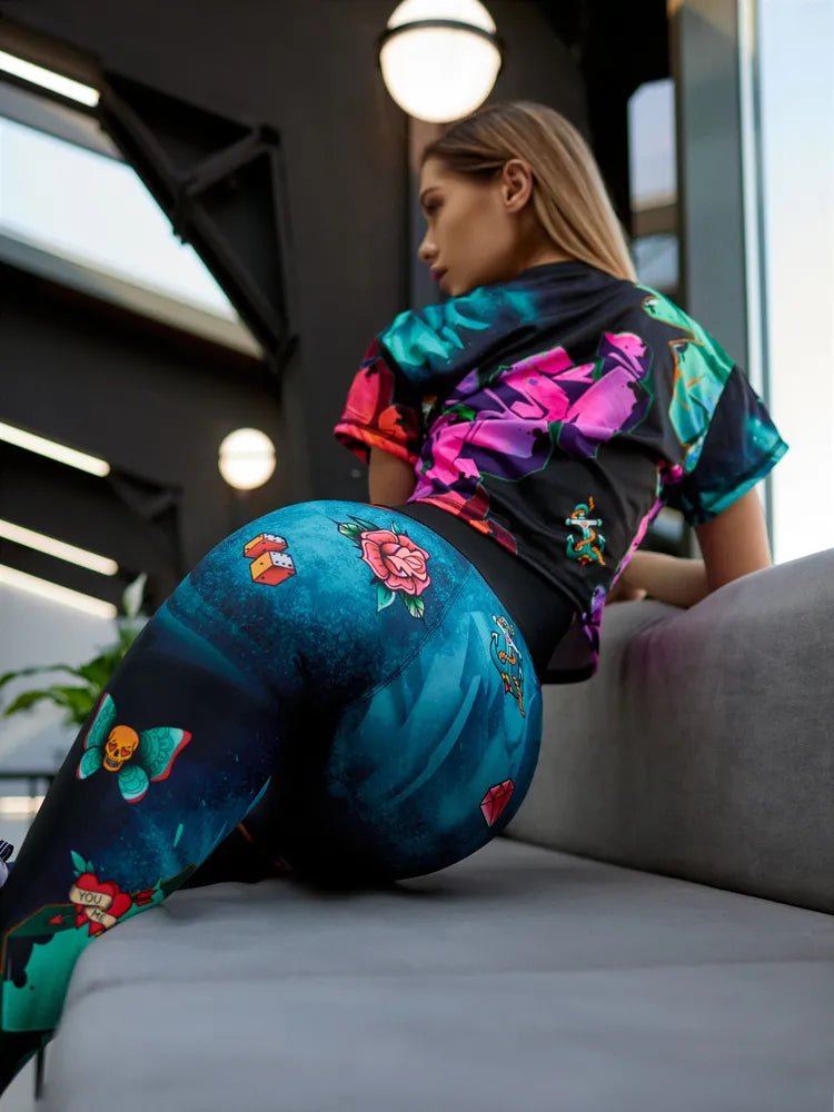 Leggings Bona Corsage Pin - Up Girl - Bona Fide