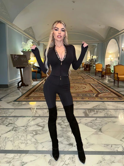 Leggings Bona Corset Leggings Black - Bona Fide