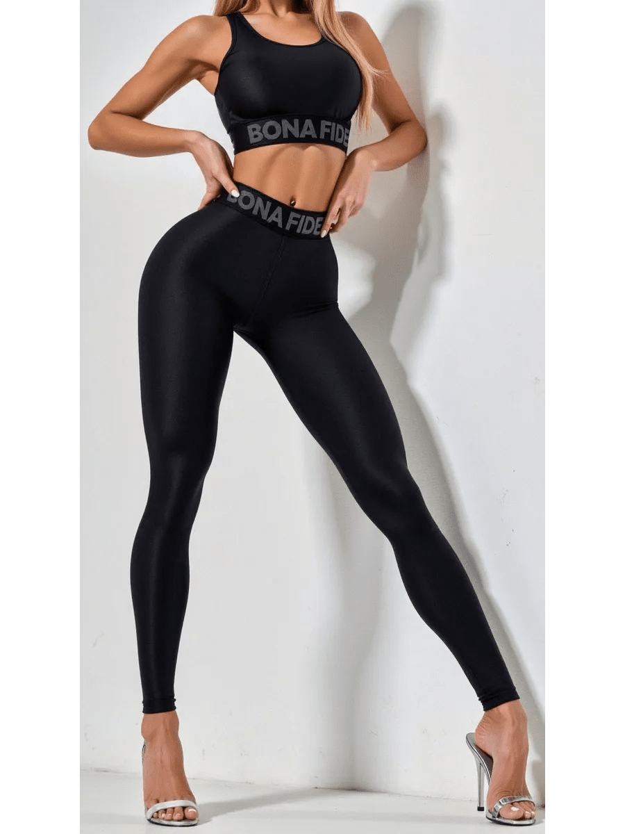 Leggings Bona GoldStandard Black - Bona Fide
