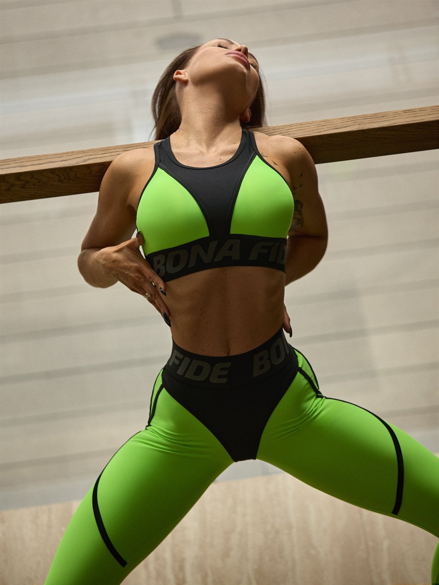 Leggings Extra Sex Acid Green - Bona Fide