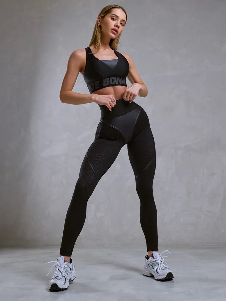 Leggings Extra Sex Corsage Black Skin - Bona Fide