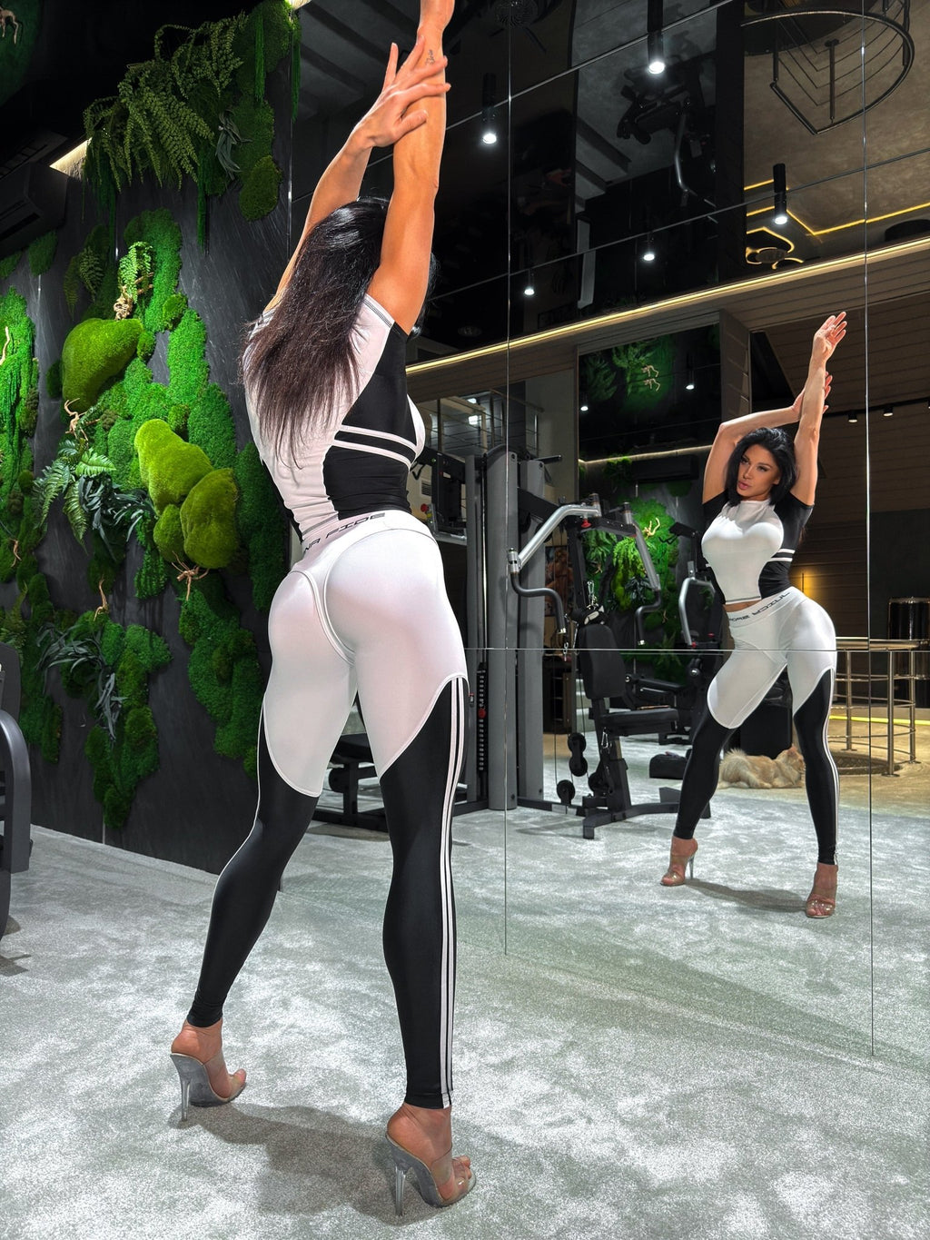 Leggings Extra Sex Push - Up Golf Juicy White - Bona Fide