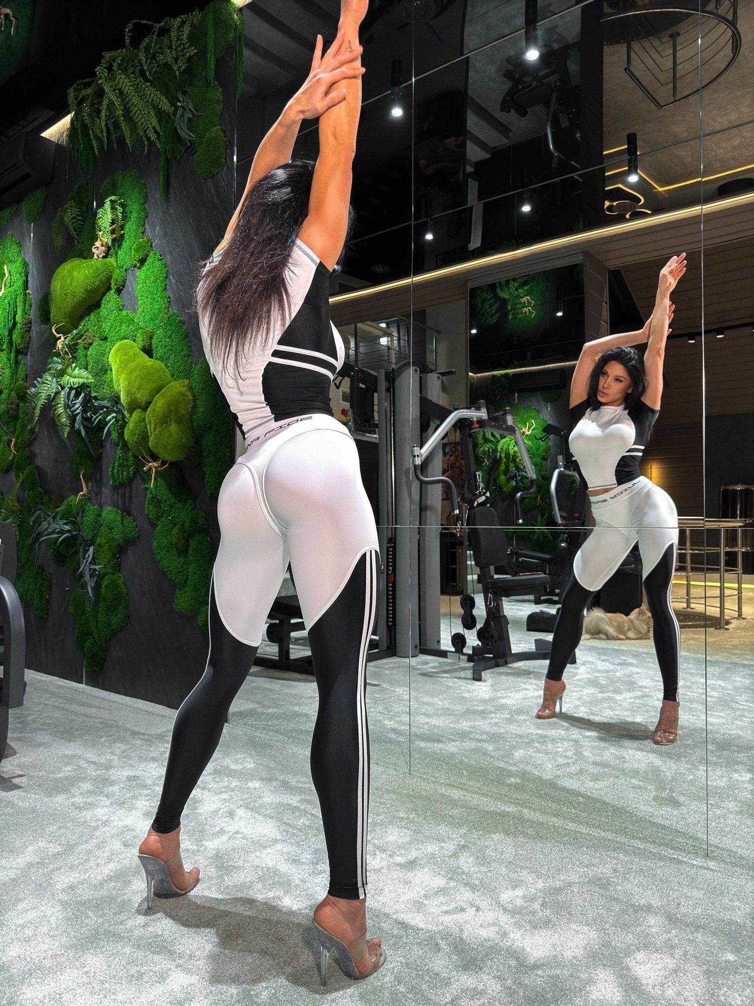 Leggings Extra Sex Push - Up Golf Juicy White - Bona Fide