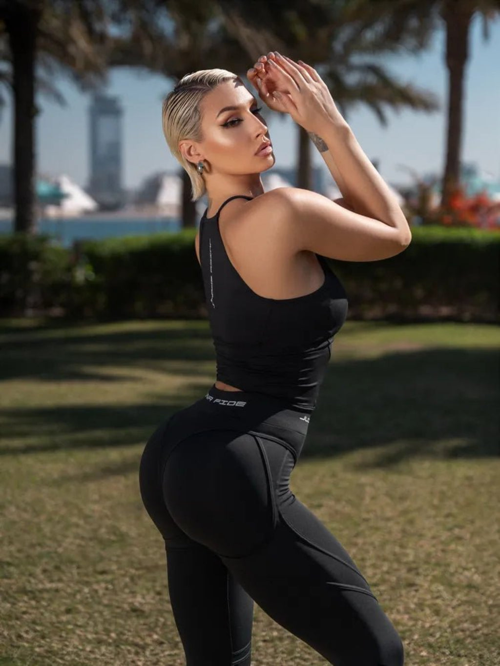 Leggings Extra Sex-Push Up Juicy Black - Bona Fide