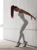 Leggings Ribbed White - Bona Fide