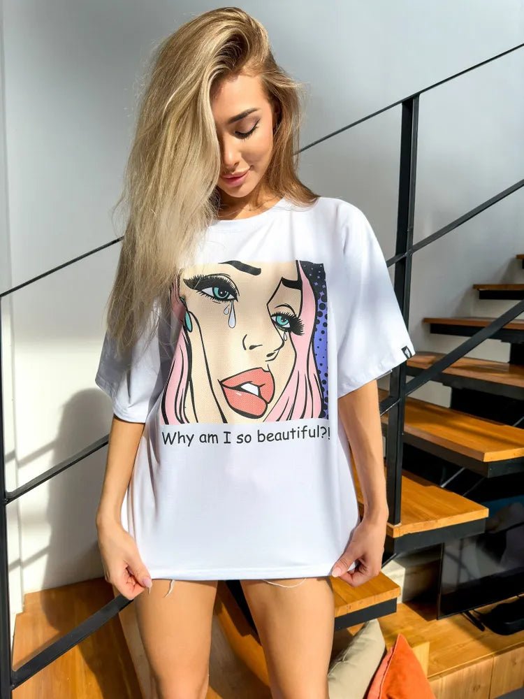Oversize T-shirt Beautiful - Bona Fide