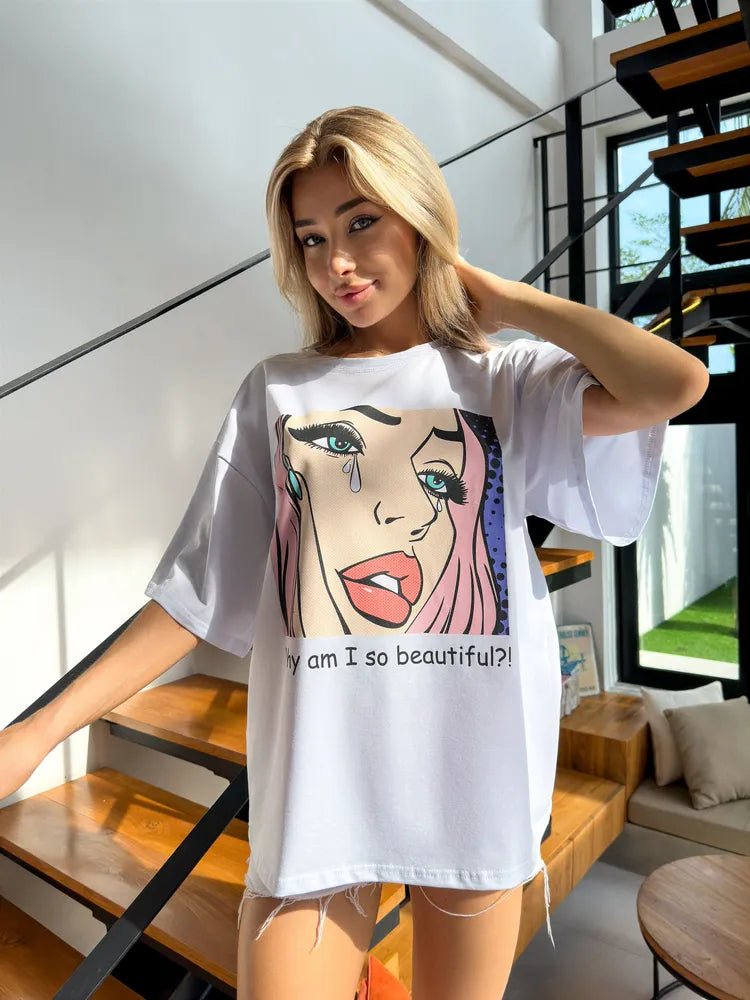 Oversize T-shirt Beautiful - Bona Fide