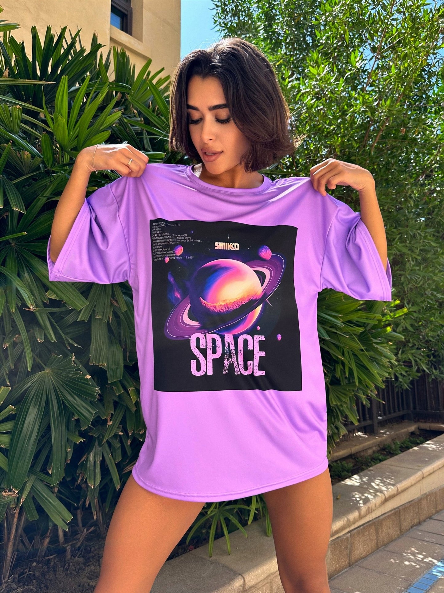 Oversize T - shirt Saturn - One Size - Bona Fide