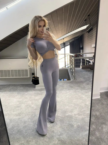 Pants Lady Rave Gray - Bona Fide