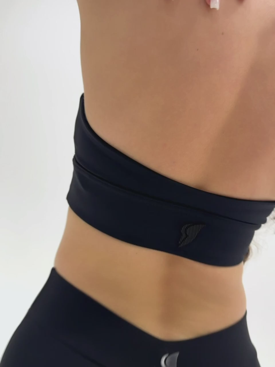 Sports Bra Kiss of Eva Black