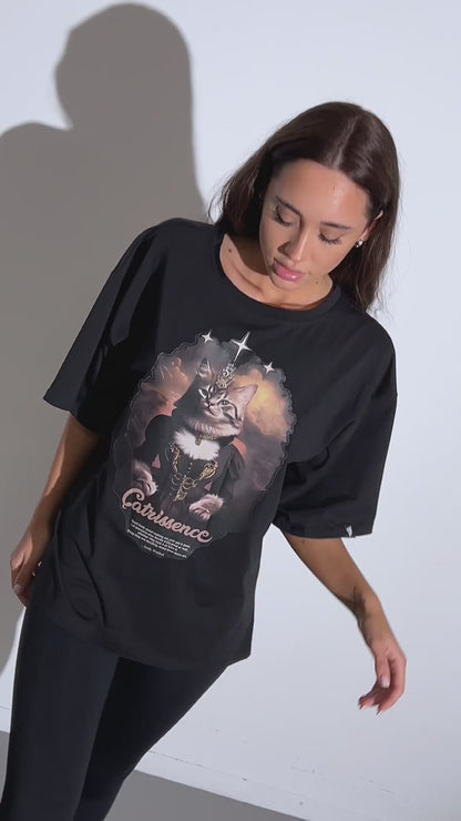 Oversize T-shirt Catrissence - One Size