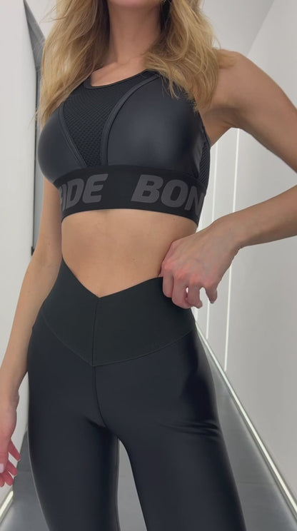 Leggings Bona Corsage Black