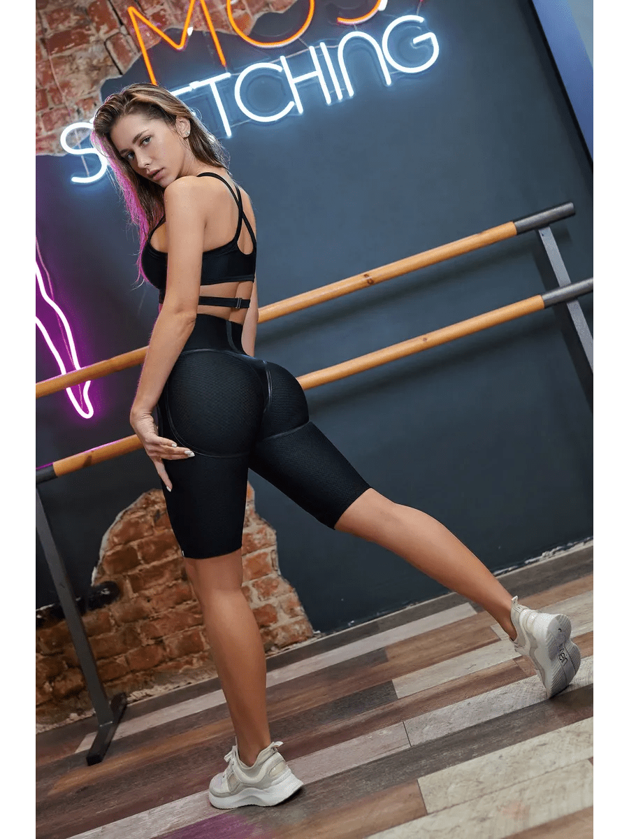 Shorts Bona Cycling Extra Sex Corsage Black Skin - Bona Fide