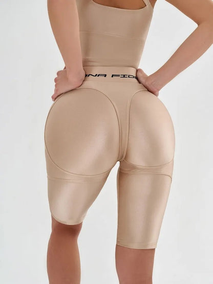 Shorts Bona Cycling Extra Sex - Push Up Juicy Nude - Bona Fide