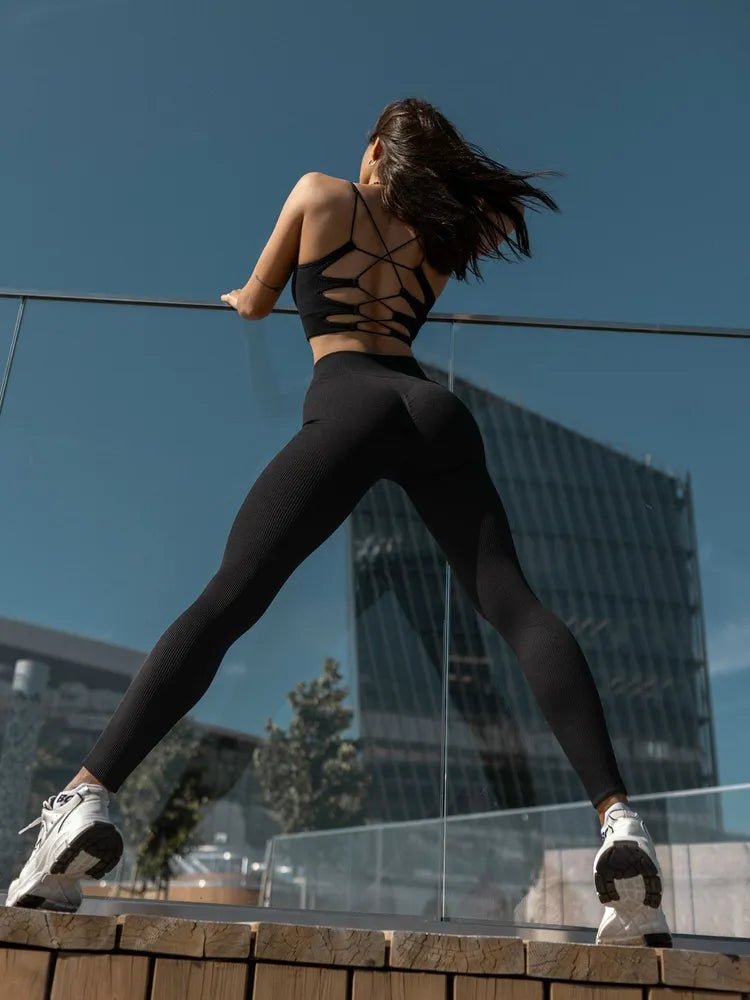 Sports Bra Angel Top Black - Bona Fide