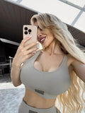 Sports Bra Angel Top "Opal Grey" - Bona Fide