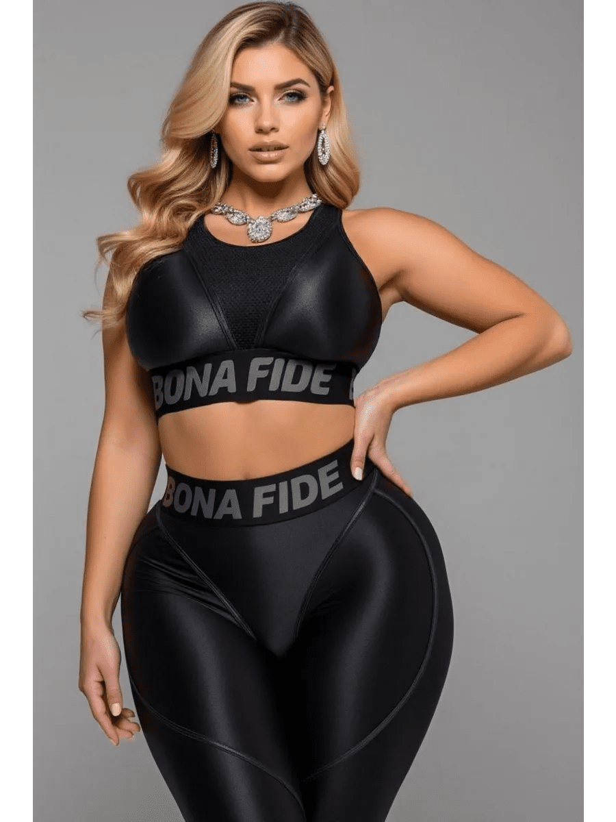 Sports Bra Top For Top Black Skin - Bona Fide