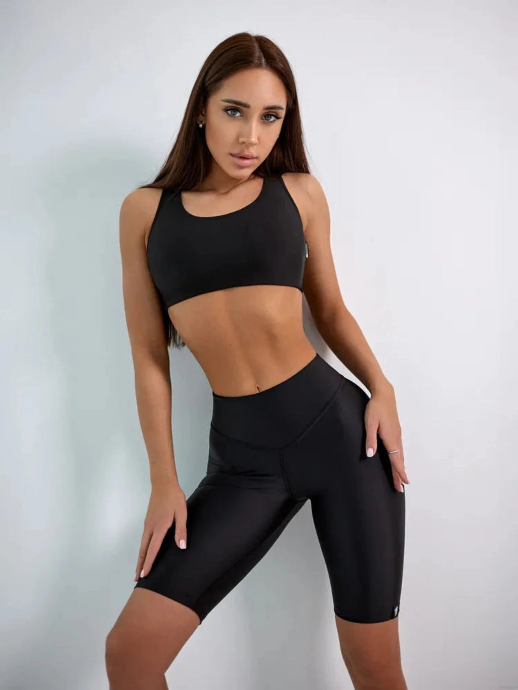 Sports Bras Muscle Top Black - Bona Fide