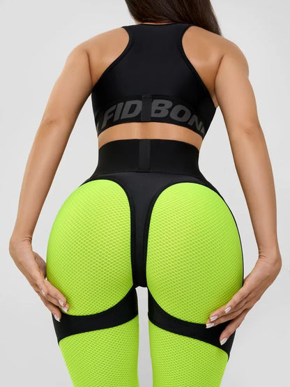 Sports Bras Top For Top Neon Yellow - Bona Fide