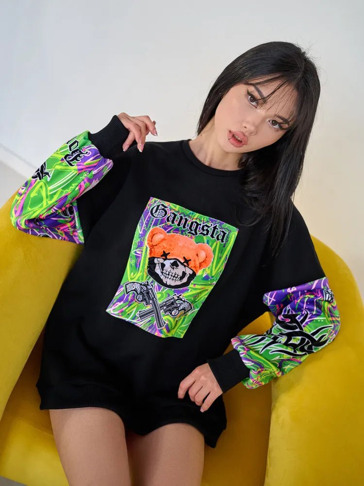 Sweatshirt PIC - shirt Gangsta - Bona Fide