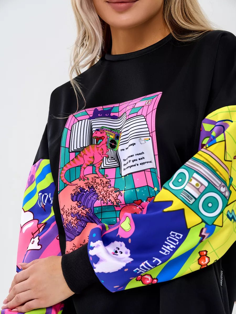 Sweatshirt PIC - shirt JOY - Bona Fide