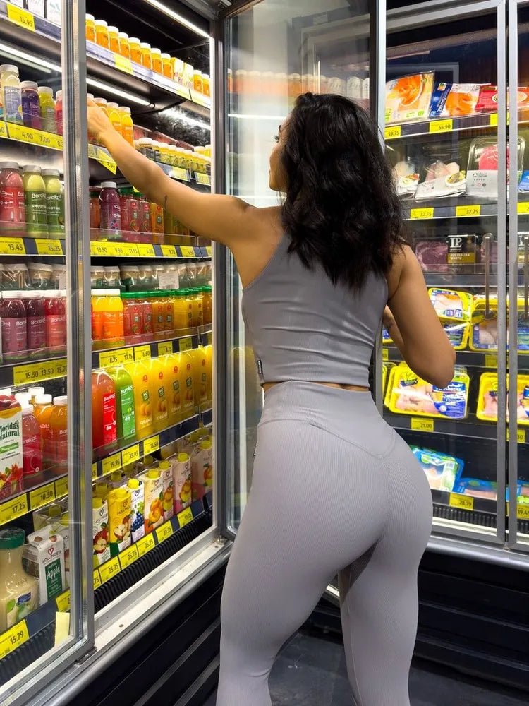 Tank Top Ribbed Gray - Bona Fide