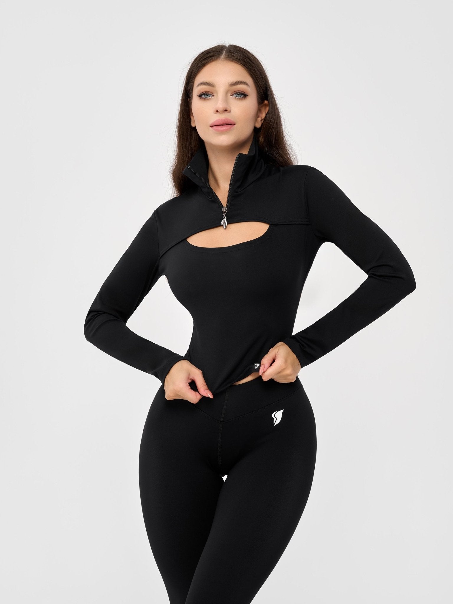 Workout Top Girlish Rash Black - Bona Fide