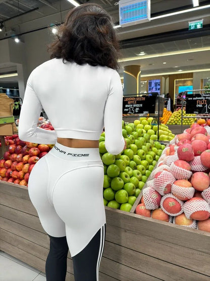 Workout Top Midi White - Bona Fide