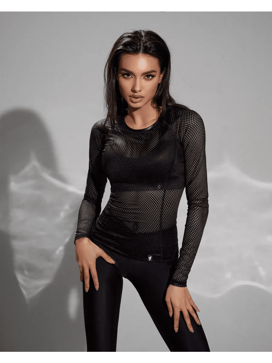 Workout Top Round Fresh Black - Bona Fide