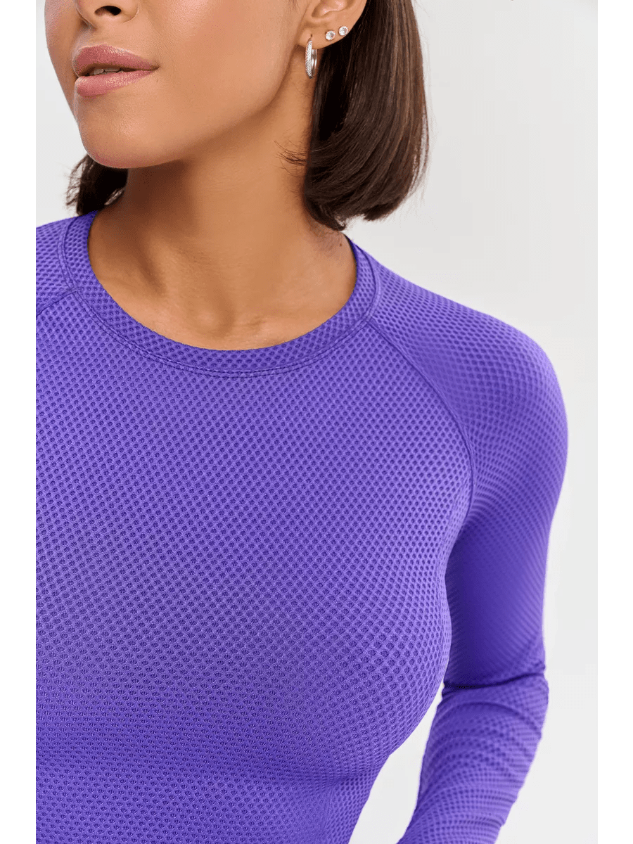 Workout Top Round Purple - Bona Fide
