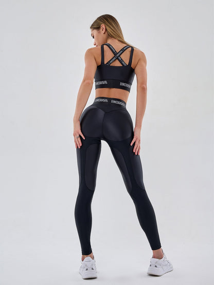 Heart Crush Leggings Black - Bona Fide