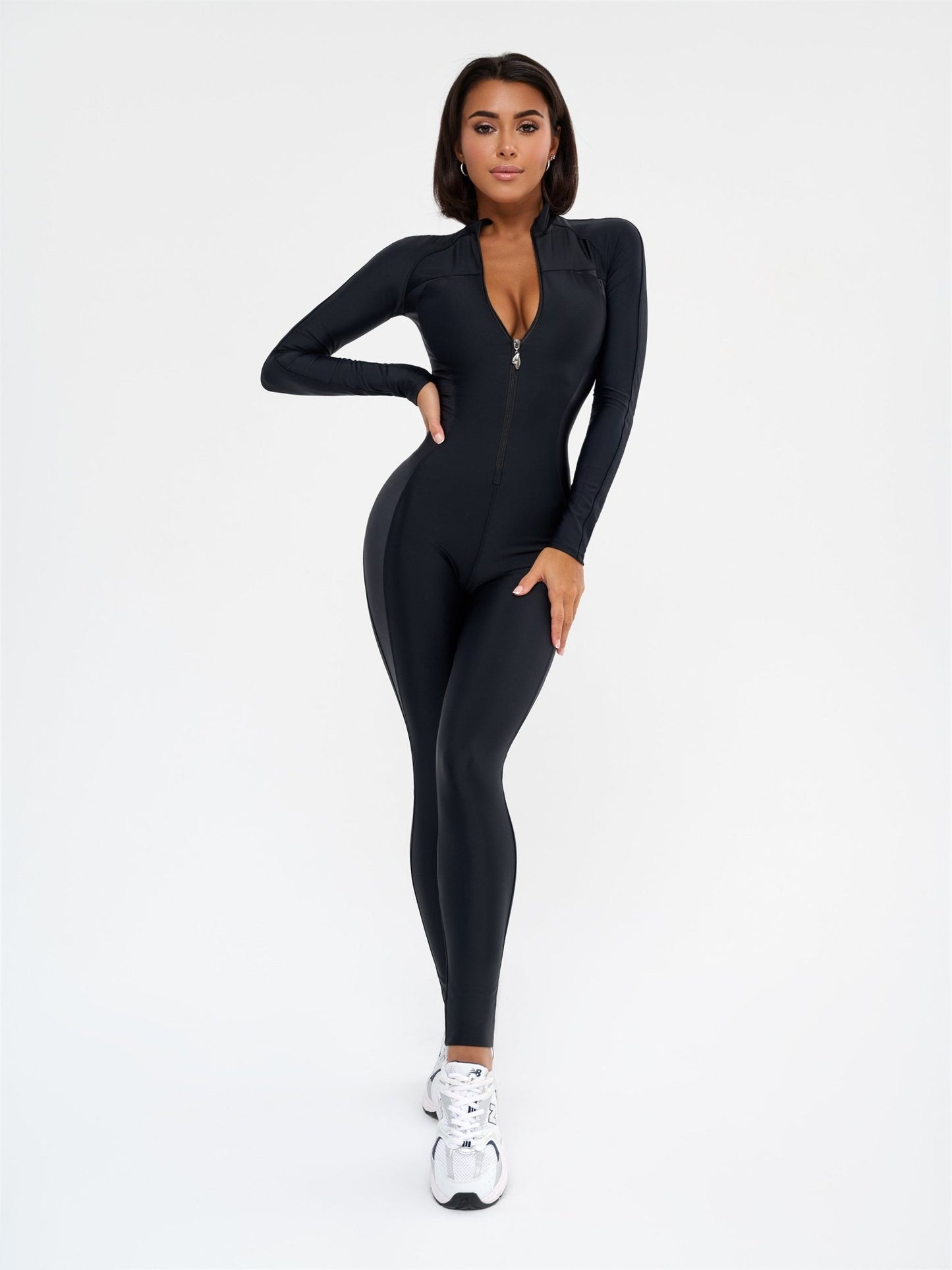 Jumpsuit Elite Body Black Skin - Bona Fide