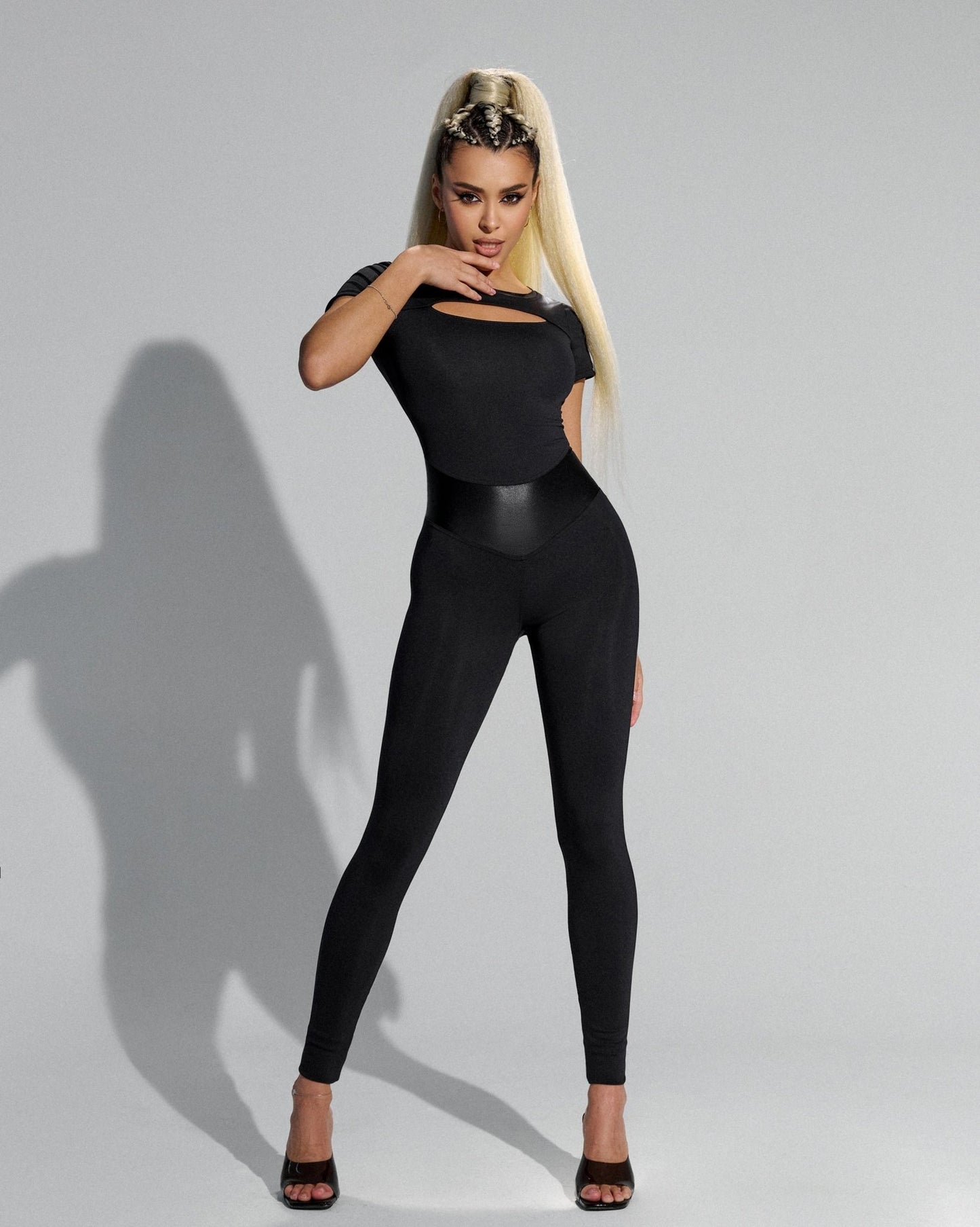 Jumpsuit Passion Suit Black Skin - Bona Fide