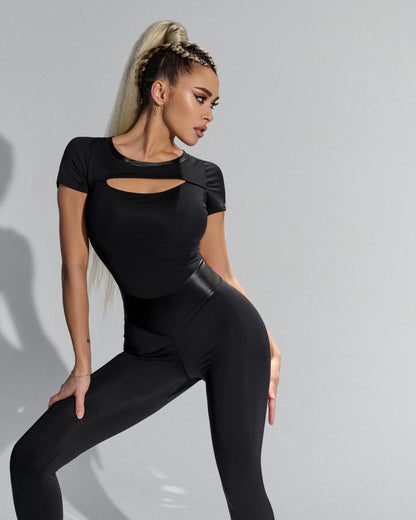 Jumpsuit Passion Suit Black Skin - Bona Fide