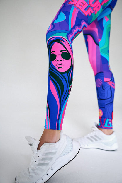 Leggings Bona Classic Girl Power - Bona Fide